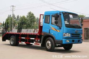 骏威180马力4x2平板运输车 随州力神醒狮牌SLS5140TPBC 81095运输车产品解析